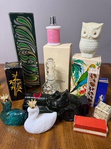 lot 111 image: Vintage Avon Perfumes and Bottles