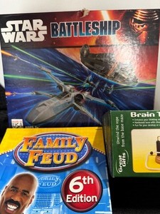 lot 115 image: Star Wars Battleship, Family Feud and a Brain Teaser