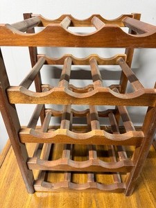 lot 947 image: Wooden Wine Rack