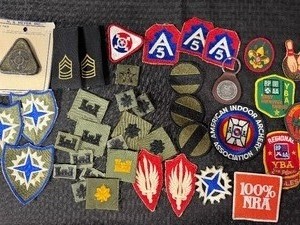lot 948 image: Military Patches and More