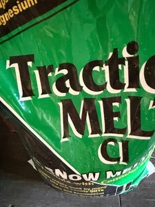 lot 420 image: Traction Melt, 50 Pound Bag, Unopened