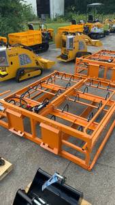 lot 2078 image: (HAG-12-24Q) LandHonor -  Skid Steer Hay Accumulator Grapple - Unused