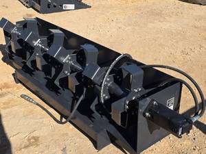 lot 6027 image: JCT - Skid Steer Tiller 72in