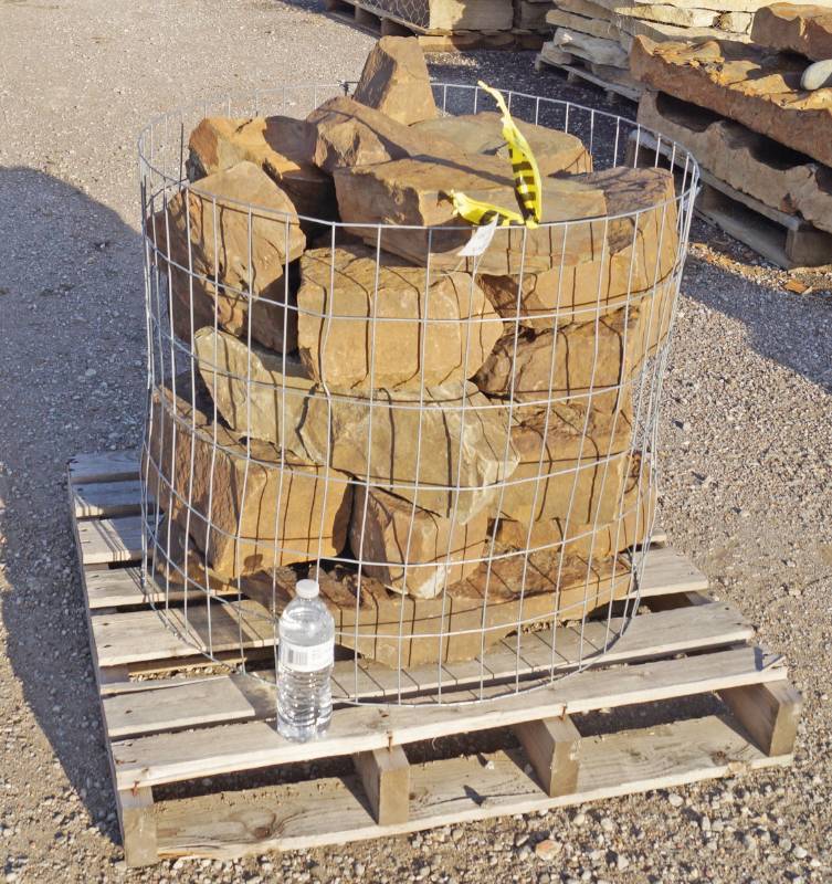lot 5026 image: Small basket of Moss Rock builder  - Landscaping Rocks - Beautiful