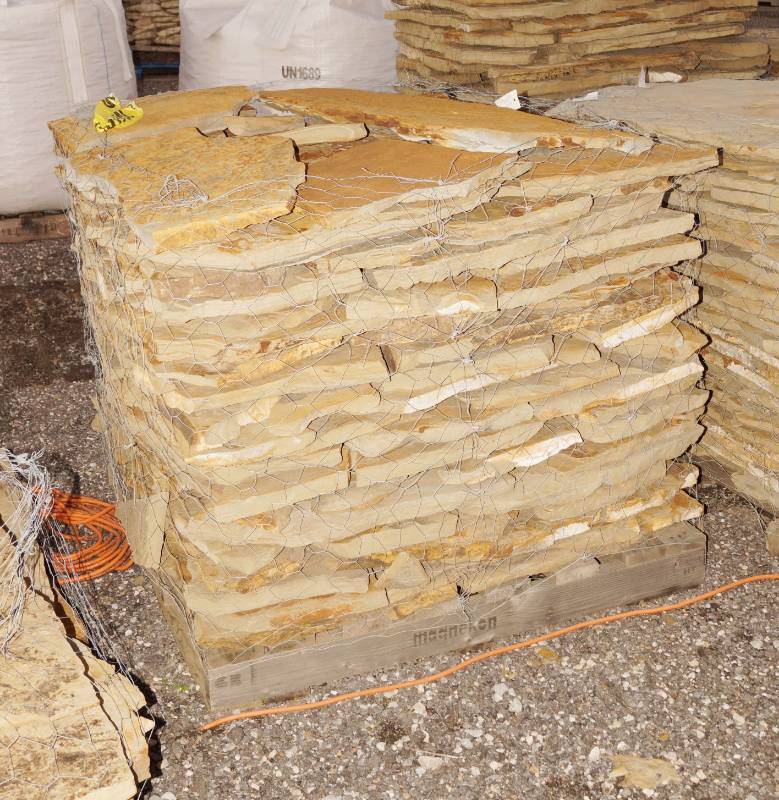 lot 5063 image: Oklahoma Brown Rustic Flagstone  - Landscaping Rocks - Design it yourself