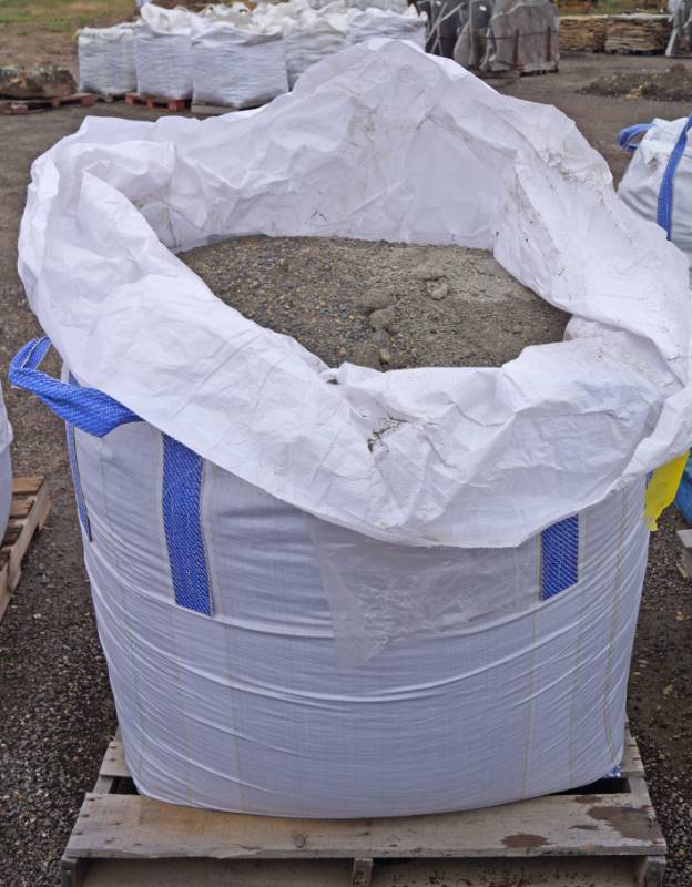 lot 5088 image: Approx. 3,000 lbs. bag of Fine Crushed Limestone base  - Landscaping Rocks - Stunning Yard Dcor