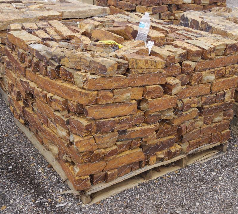 lot 5108 image: Oklahoma Rustic Wall Builder sandstone  - Landscaping Rocks - Perfect for your project
