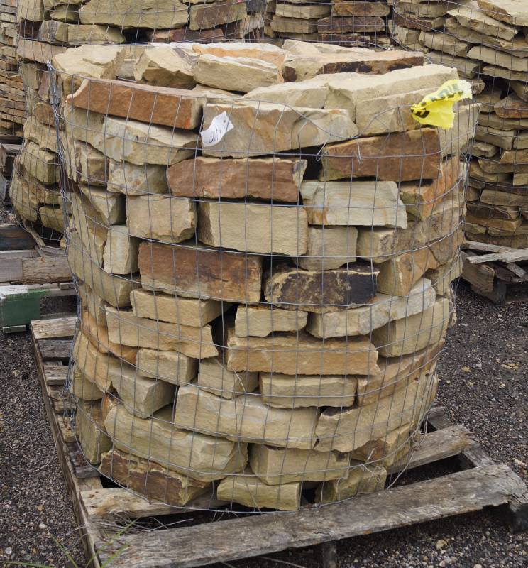 lot 5112 image: Oklahoma Brown Mini random BuilderEdging  - Landscaping Rocks - Wow