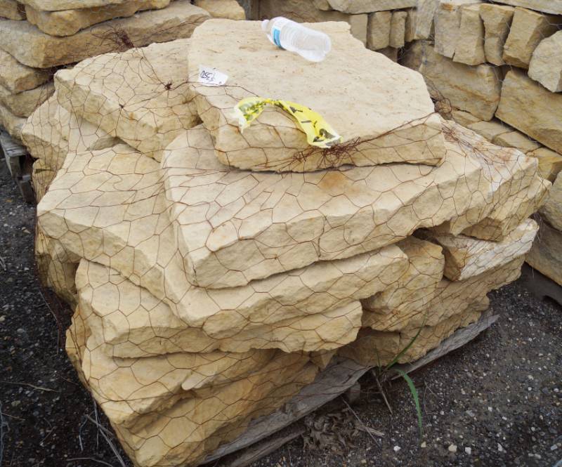 lot 5134 image: Colorado Buff GardenwallRetaining Wall Stone  - Landscaping Rocks - So cool and stylish too