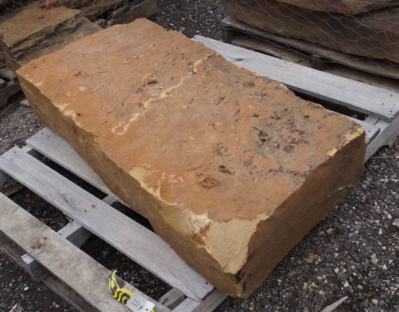 lot 5146 image: Rustic Brown sandstone step  - Landscaping Rocks - Ready to go