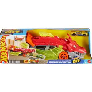 lot 37019 image: Hot Wheels Dragon Launch Transporter Vehicle - Retail $37