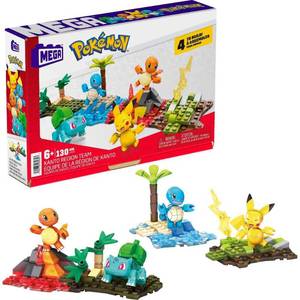 lot 37041 image: Mega Pok�mon Kanto Region Team Construction Set - Retail $32