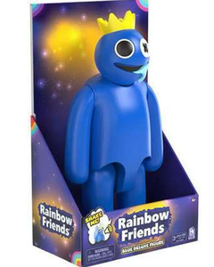 lot 37045 image: Rainbow Friends Series 2 Blue Deluxe Figure with Sound - Retail $24