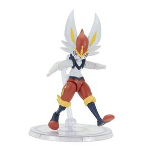 lot 37064 image: Pok�mon Cinderace 6 Action Figure (Target Exclusive) 9 Points Articulation, TV and Movie Theme, Plastic Material - Retail $29