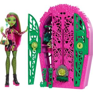 lot 37069 image: Monster High 10.5 Skulltimate Secrets Garden Mysteries Playset, Venus McFlytrap Doll with 19 Surprises - Retail $33