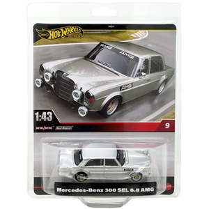 lot 37076 image: Hot Wheels Real Riders Mercedes-Benz 300 SEL 6.8 AMG Die Cast Car - Retail $35