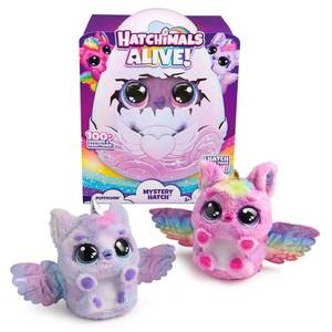 lot 37077 image: Hatchimals Alive Mystery Hatch Interactive Pufficorn with Mist, Lights & Sounds - Retail $60
