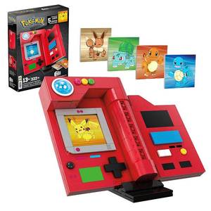 lot 37079 image: MEGA Pok�mon Kanto Region Pok�dex Building Kit (322Pieces) for Collectors - Retail $38