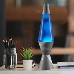 lot 37184 image: LAVA 14.5 Geometric Monochrome Novelty Table Lamp Modern Decor, Electric Powered, No Assembly, for All Ages - Retail $35