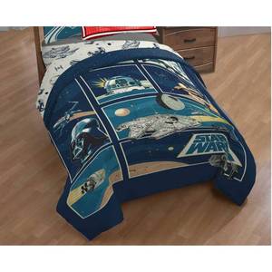 lot 37199 image: Star Wars Twin Comforter - Retail $37