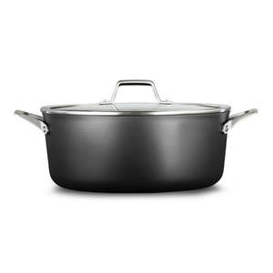 lot 38834 image: Calphalon Premier MineralShield Nonstick 8.5-Quart Dutch Oven with Lid - Retail $124