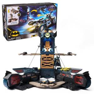 lot 38842 image: DC Comics Batman Ultimate Transforming Batmobile Playset with Projectiles - Retail $60