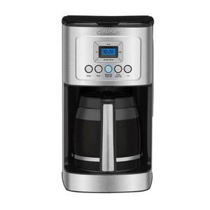 lot 38851 image: Cuisinart 14 Cup Programmable Coffeemaker Stainless Steel - Retail $119