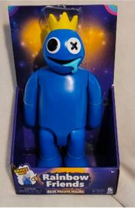 lot 38882 image: Rainbow Friends Blue 12 Action Figure  - Retail $0
