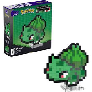 lot 38894 image: MEGA Pokemon Bulbasaur Building Toy Kit - 374 pc
