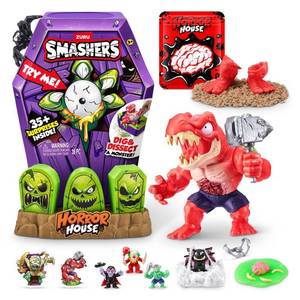 lot 38898 image: Smashers Mega Horror House Mini Figure Set - Retail $30
