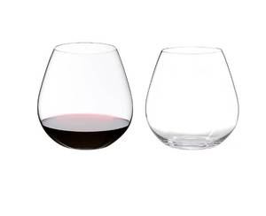 lot 38931 image: Riedel 22oz 2pk Crystal Vivant Pinot Noir Stemless Wine Glasses Dishwasher-Safe, Clear Drinkware Set for Cold Beverages - Retail $39