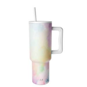 lot 38977 image: Simple Modern 40oz Trek Cotton Candy Lidded Tumbler - Retail $36