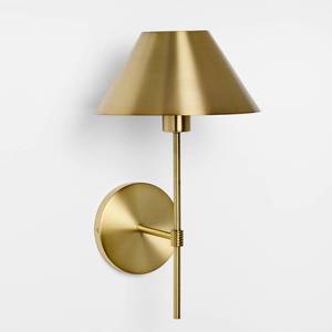 lot 38994 image: Metal Wall Sconce Brass - Threshold�� designed with Studio McGee - Retail $78