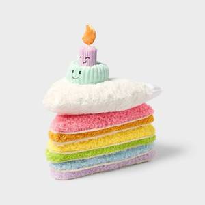 lot 39000 image: 13 Stackable Layer Cake Stuffed Animal - Gigglescape�� Polyester, Food Theme, 1 Year - Retail $20