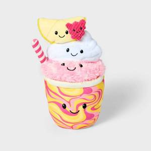 lot 39003 image: 15.5 Stackable Lemonade Drink Stuffed Animal - Gigglescape�� - Retail $15