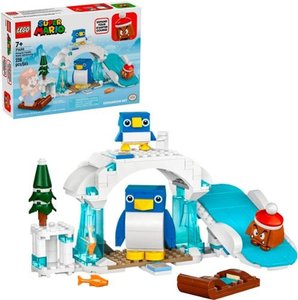 lot 39013 image: LEGO - Super Mario Penguin Family Snow Adventure Expansion Set 71430 - Retail $25