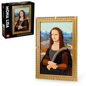 lot 39016 image: LEGO Art Mona Lisa Wall Art Building Set 31213 - Retail $100