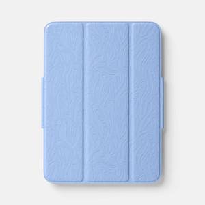 lot 39027 image: iPad Pro 11 (M4) Case - heyday�� Peri-Blue Debossed - Retail $35