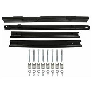 lot 1096 image: BURANIFUSION Truck Bed Crossmember Floor Support for Ford for F250 SuperDuty 1999-2018 for F350 SuperDuty 1999-2018 for F450 SuperDuty 2008-2016 Super Duty (Steel,Black) WEF0524 - Retail $209