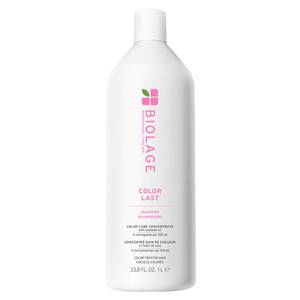 lot 1110 image: Biolage Color Last Shampoo - For Color-Treated Hair, Nourishes, Strengthens, Hydrates and Adds Shine, Soybean Oil & Stearic Acid, Paraben & Mineral Oil-Free, Vegan, 33.8 Fl Oz - Retail $45