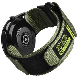 lot 1235 image: Nereides Band Compatible with Samsung Galaxy Watch 3 45mmGalaxy Watch 46mmGear S3 FrontierClassic, 22mm Tough Replacement Band (XL, Army Green) - Retail $21