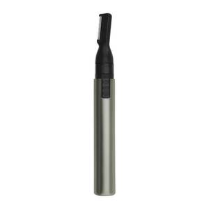 lot 1242 image: Wahl Lithium Ion Micro Groomsman 2-in-1 Cordless Battery Eyebrow and Nose Trimmer for Men with Rinseable Heads - Retail $40