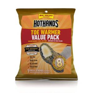 lot 1247 image: Hot Hands Toe Warmers  6 Count Value Pack - Retail $15