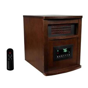 lot 1294 image: LifeSmart Infrared QuartzSpace Heater with Wheels and Remote, LifePro 6 Element, 1500W - Portable Electric Indoor Heating Machine for Large Rooms and Office Spaces Needs an element - Retail $320