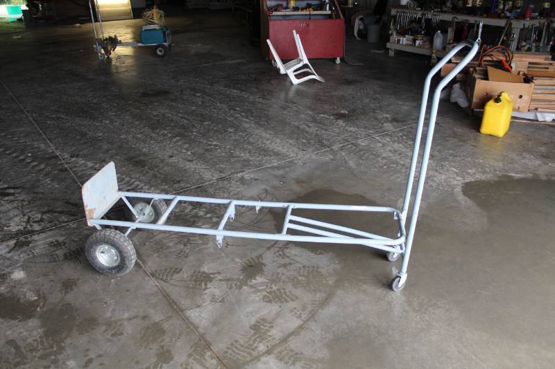 lot 1003 image: Convertible 2 wheel to 4 wheel dolly - warehouse combo