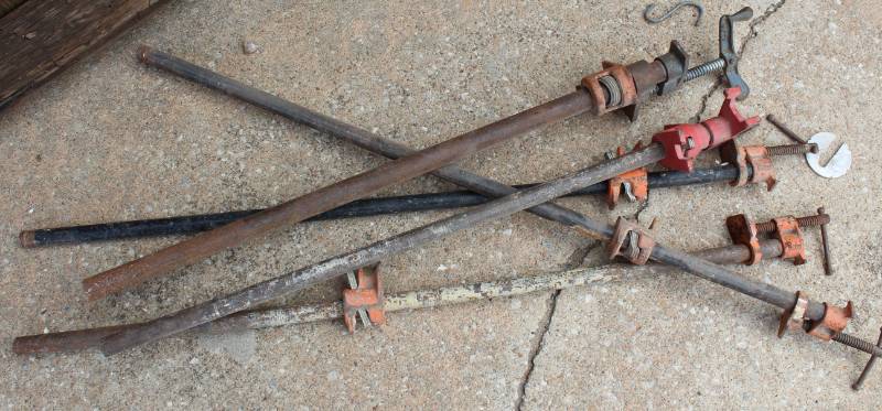lot 1037 image: Lot of 5 Bar Clamps - approx 2.5 long