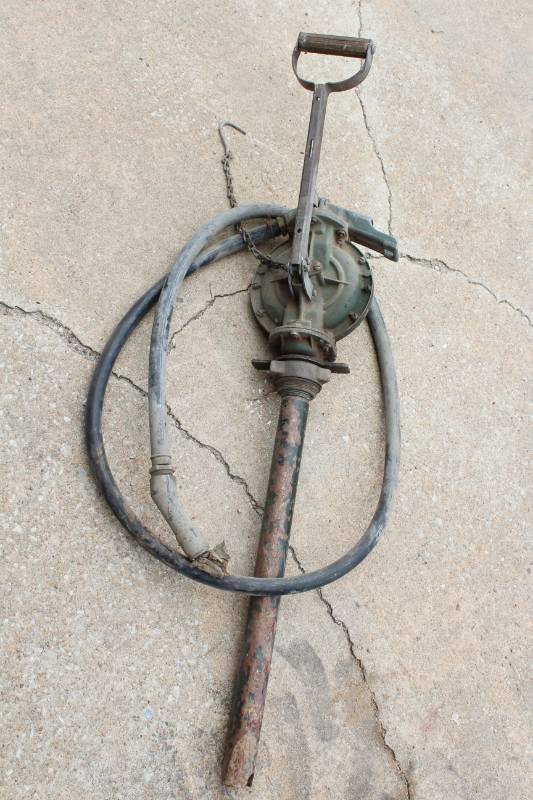 lot 1046 image: Hand Operated Diaphragm Transfer Pump