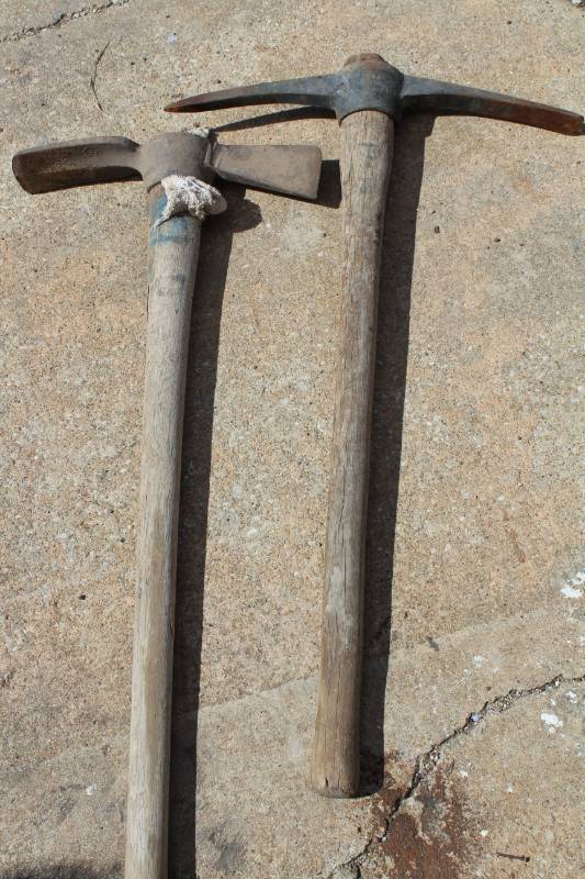 lot 1058 image: Pick-Axe and Adze