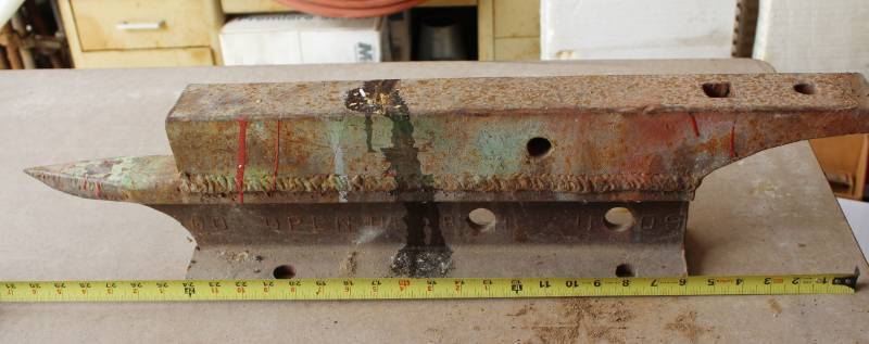 lot 1062 image: Anvil - Home Made - Looong  more than 2 - see pics