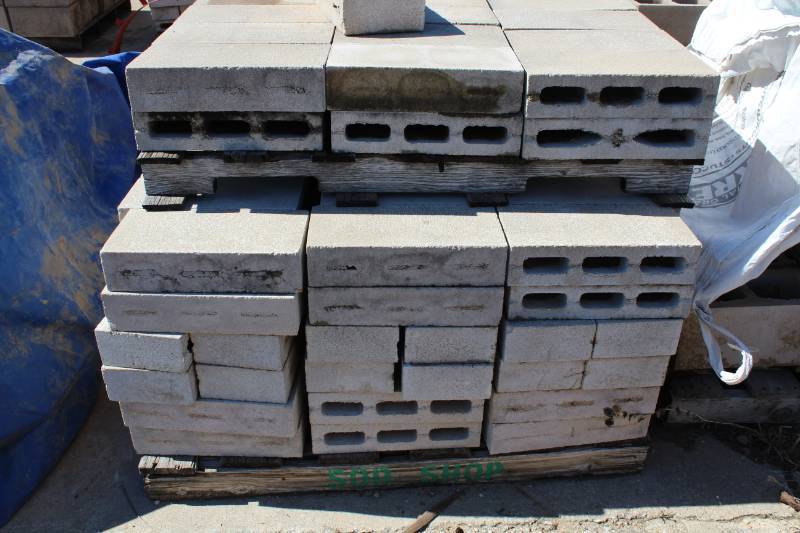 lot 1365 image: 139 Pieces - 4 x 8 x 16 - Partition Block
